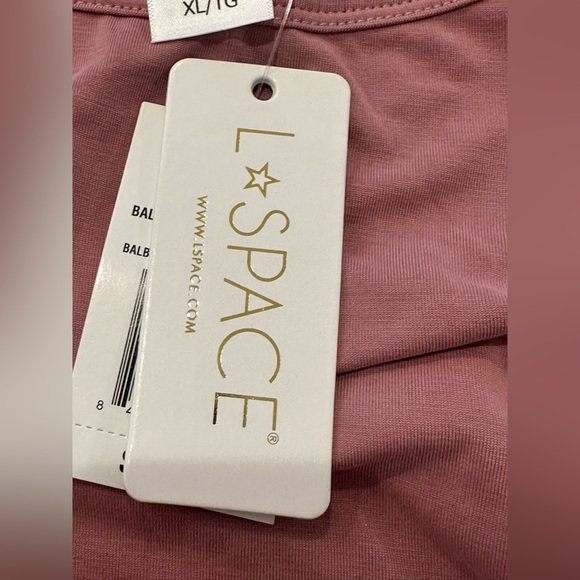 NWT $125 L*Space Balboa Dress size XL rose color. - Picture 8 of 10